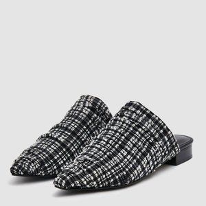 NIB Rachel Comey Seersucker Slides 7.0 -7.5AA